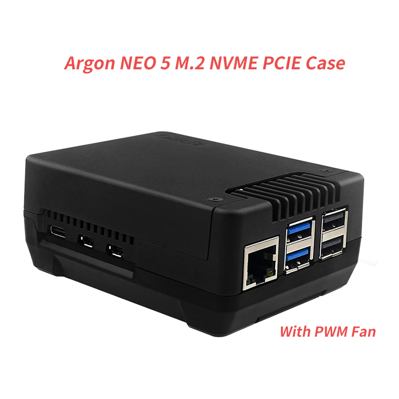 Pi 5 Case - Obudowa Argon NEO 5 M.2 NVME