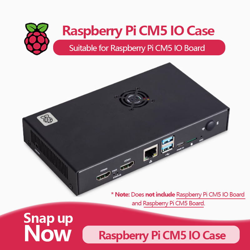Pi 5 Case - Oficjalna obudowa IO serii Raspberry Pi