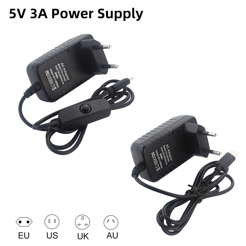 Raspberry Pi 4 - Zasilacz 5V 3A Raspberry Pi 4