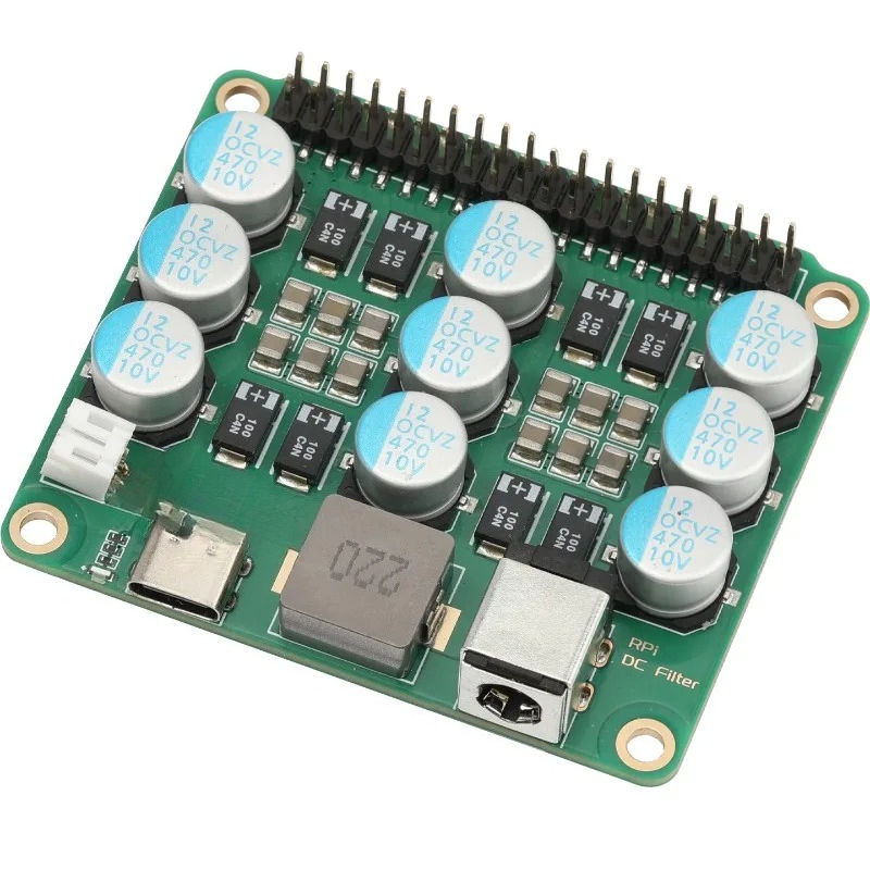 Raspberry Pi 4 - Płytka rozszerzająca z filtrem izolacyjnym I2S