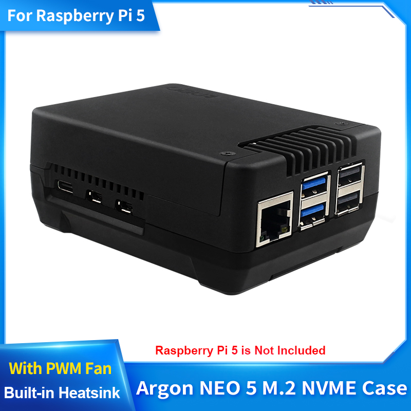 Pi Cooler - Obudowa Argon NEO 5 M.2 NVME