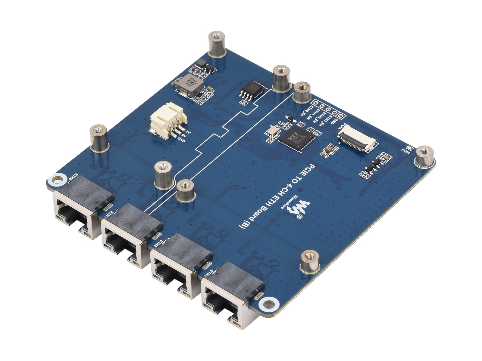 Karta Waveshare PCIe TO 4-Ch G – Raspberry Pi 5 recenzja i cena
