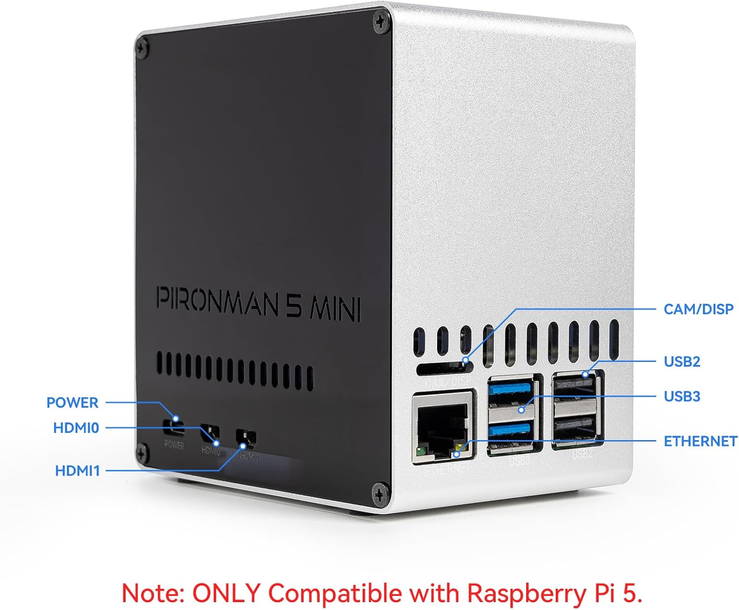 Pironman 5-Mini NVMe M.2 SSD P – Pi 5 Case recenzja i cena