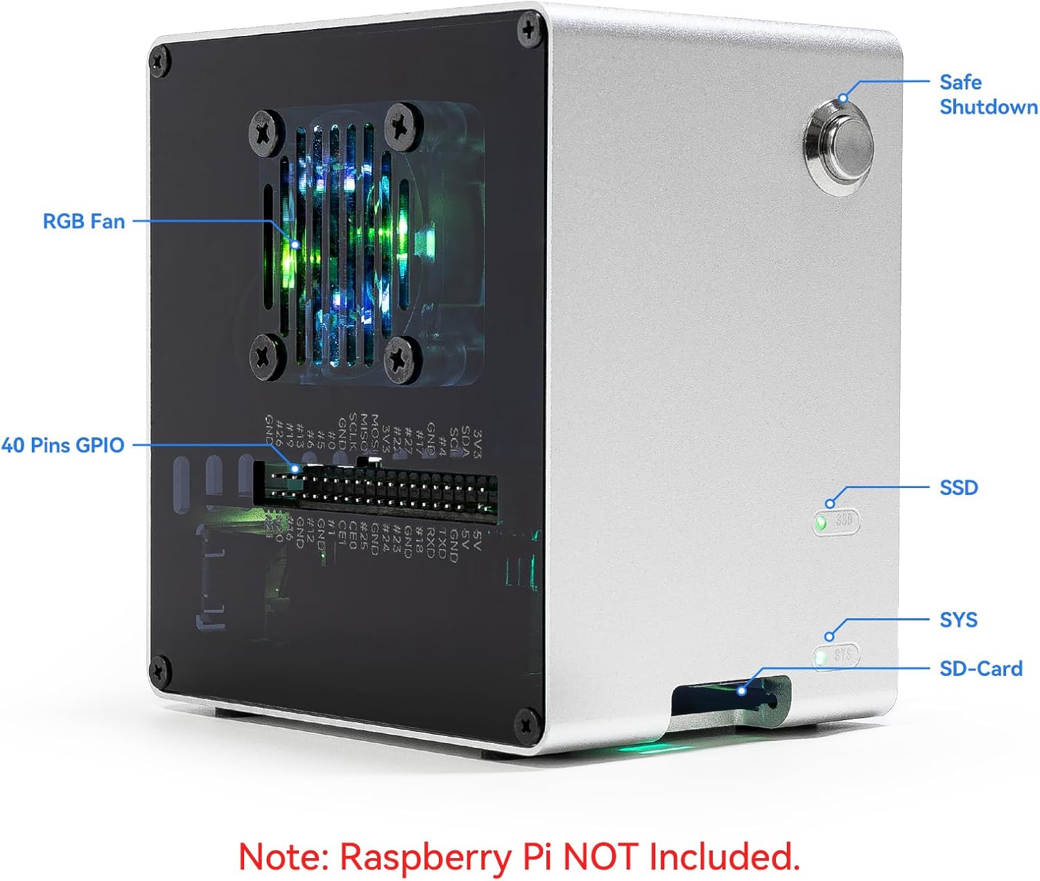 Pironman 5-Mini NVMe M.2 SSD P – Pi 5 Case recenzja i cena