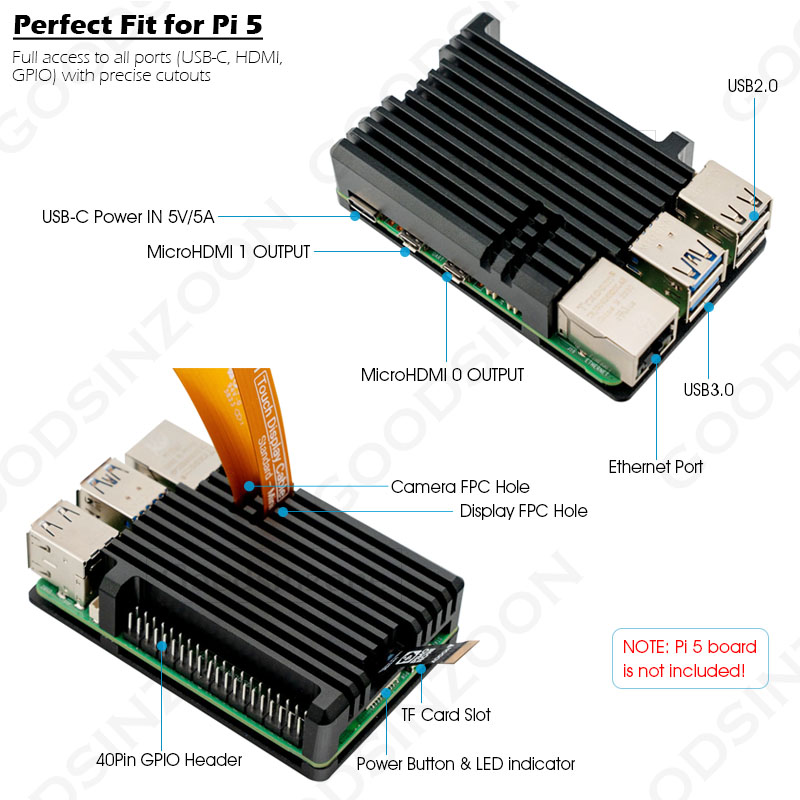 Aluminiowe etui pancerne Raspb – Pi Cooler recenzja i cena
