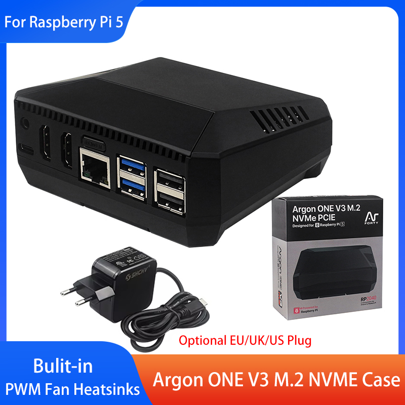 Obudowa Argon ONE V3 M.2 NVME  – Pi Cooler recenzja i cena