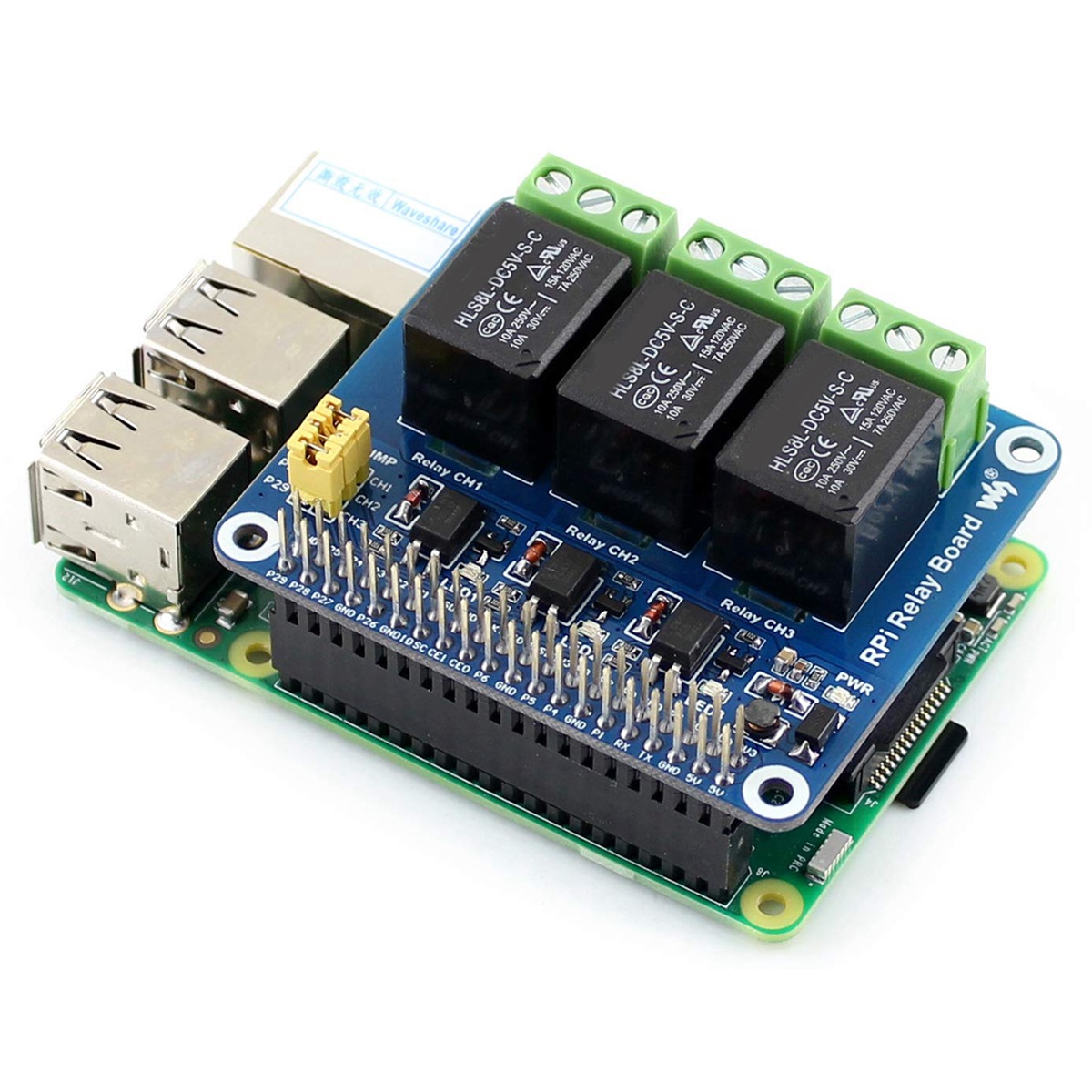 Moduł przekaźnikowy Waveshare  – Raspberry Pi Kit recenzja i cena