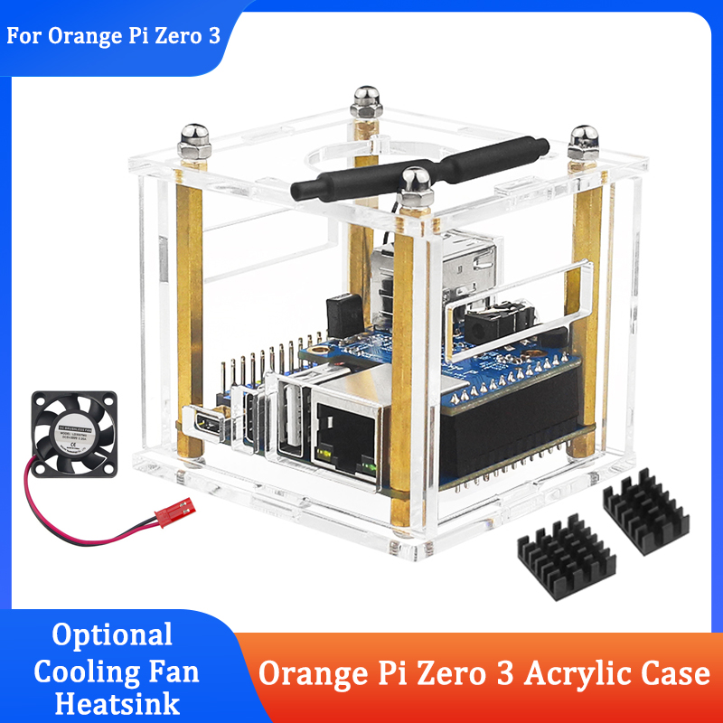 Akrylowa obudowa Orange Pi Zer – Pi Cooler recenzja i cena
