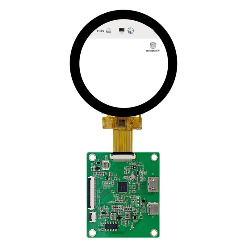 Okrągły wyświetlacz A52T DSI T – Raspberry Pi 5 recenzja i cena