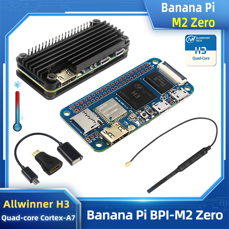 Banana Pi M2 Zero BPI-M2 Zero  – Pi Cooler recenzja i cena