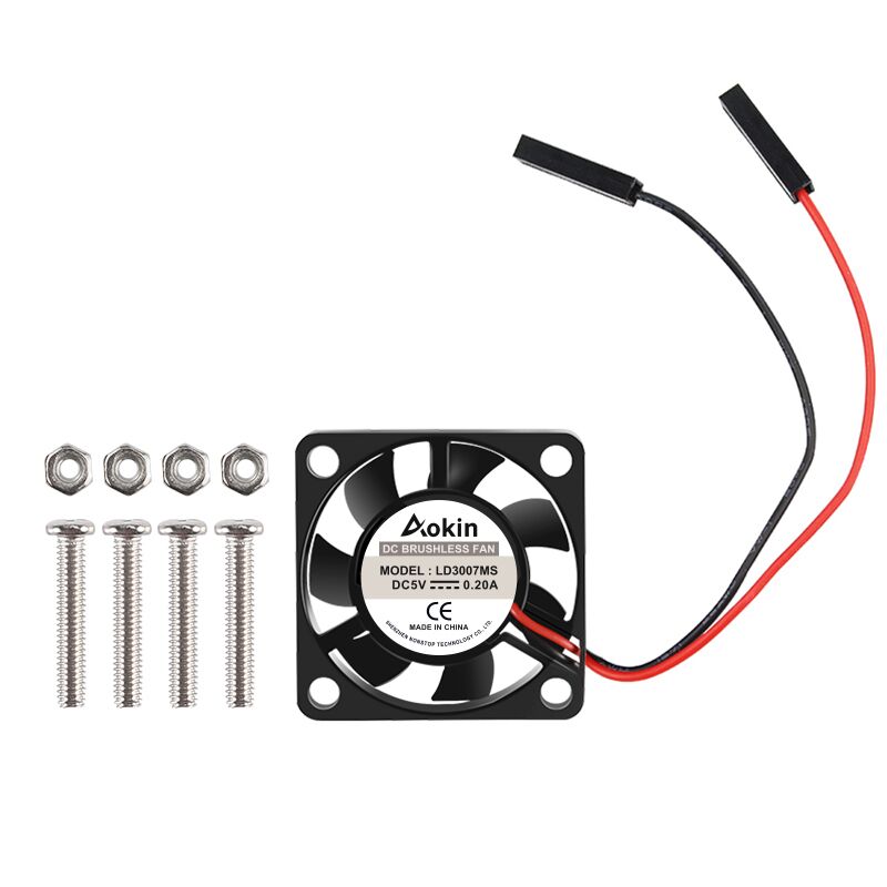 Wentylator 5V / 3.3V ze śrubam – Pi Cooler recenzja i cena