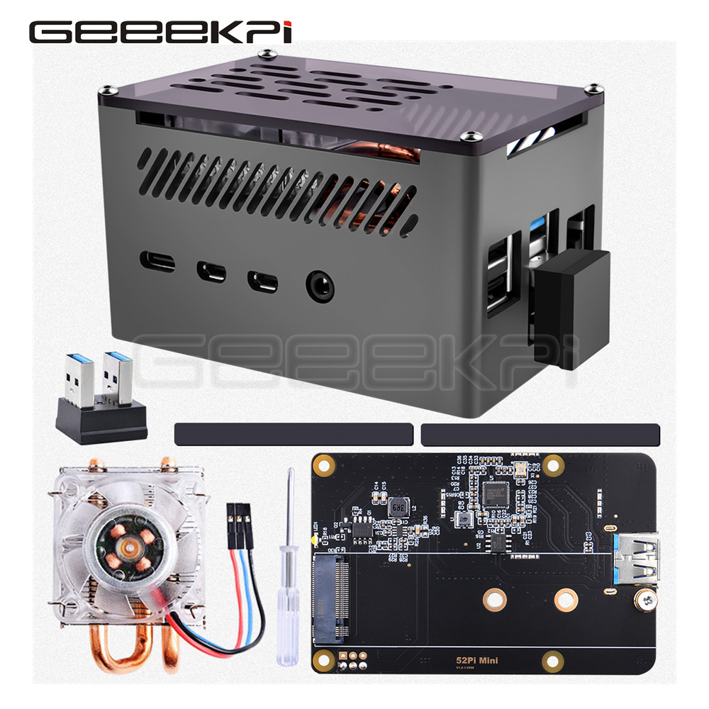 GeeekPi Aluminiowa obudowa z c – Pi Cooler recenzja i cena