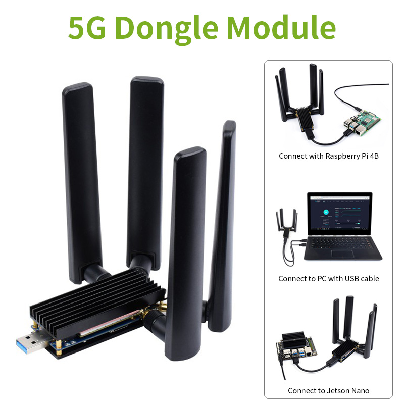 Moduł klucza sprzętowego 5G US – Pi 4 Case recenzja i cena