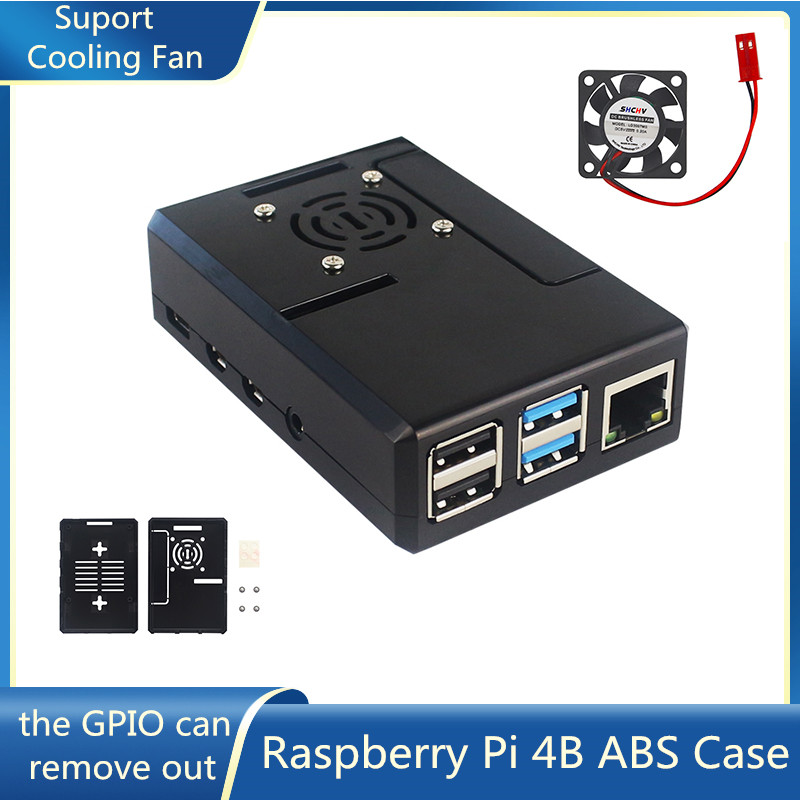 Obudowa ABS do Raspberry Pi, c – Pi 4 Case recenzja i cena