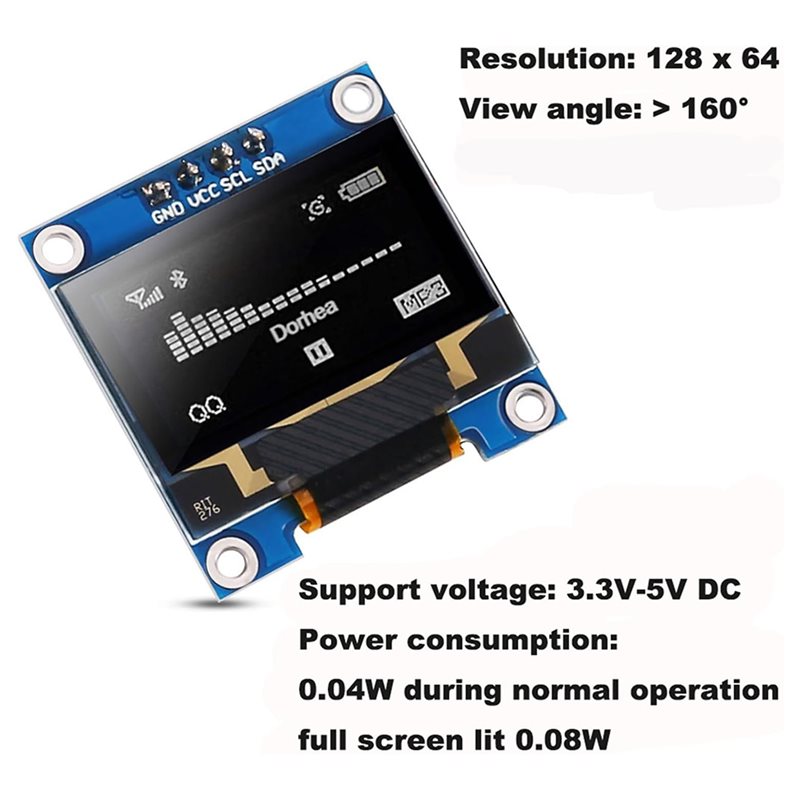 A37T-4Pcs 0.96-calowy moduł wy – Pi Display recenzja i cena