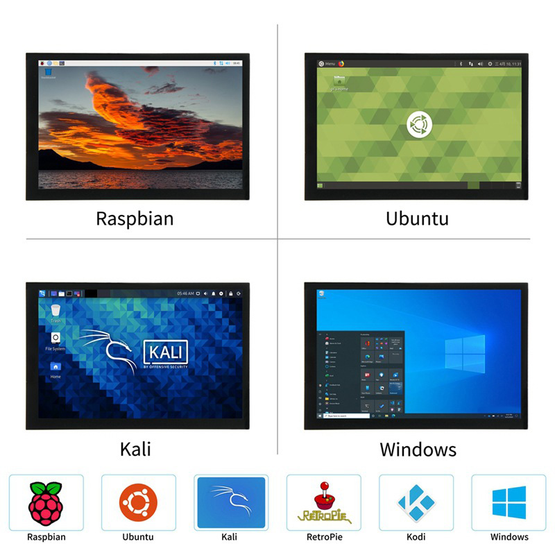 10,1-calowy dotykowy ekran IPS – Pi Display recenzja i cena
