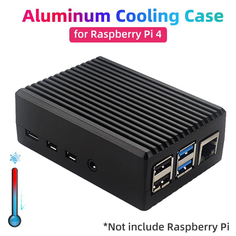 Obudowa Raspberry Pi 4 ze stop – Pi 4 Case recenzja i cena