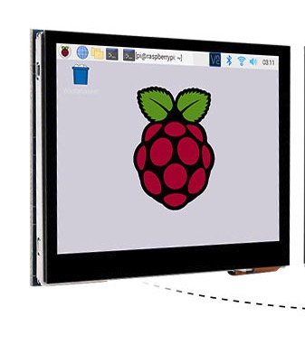 3,5-calowy pojemnościowy ekran – Raspberry Pi recenzja i cena