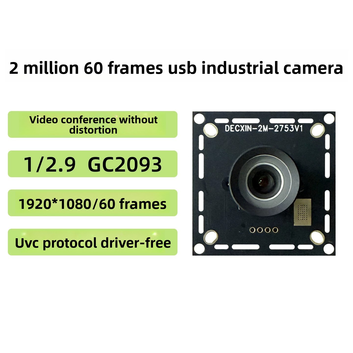 Moduł GC2093 Kamera USB 2MP 60 – Pi Camera Module recenzja i cena
